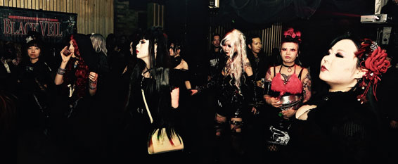 BLACK VEIL OSAKA TERRITORY Presents Gothic Industrial Party