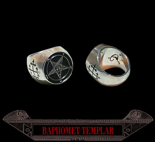 Baphomet Templar Ring