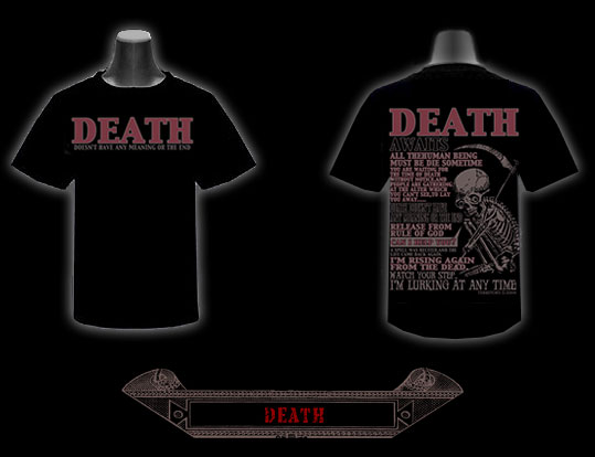 death t shirts